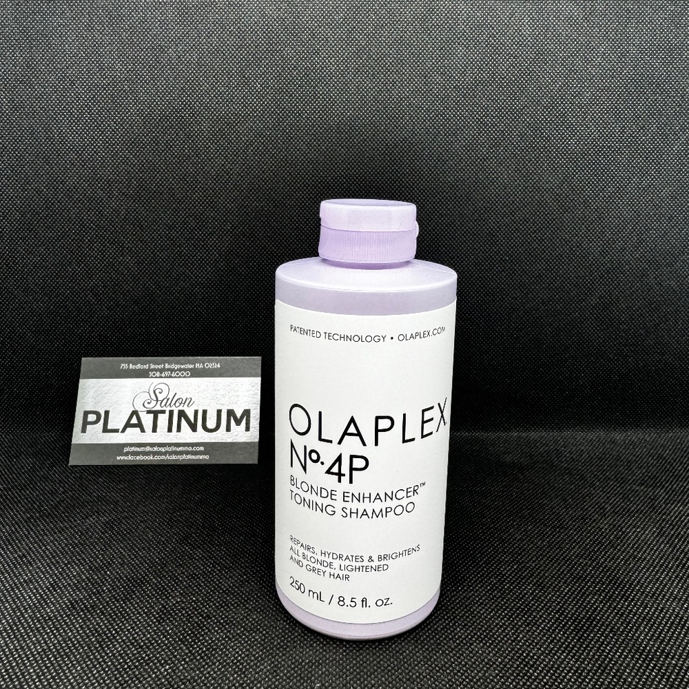 Olaplex No.4P Blonde Enhancer Toning Shampoo